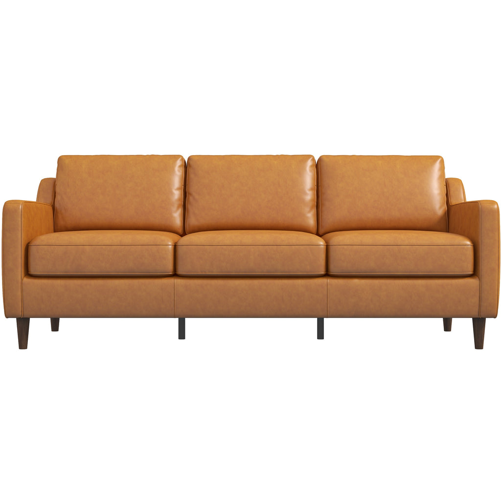 Manhattan Mid century Modern Leather Sofa | MidinMod | TX | Best Furniture stores in Houston