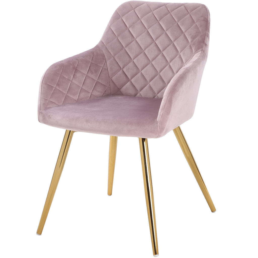 Jasmine Dining Chair - Pink Velvet | MidinMod | Houston TX | Best Furniture stores in Houston