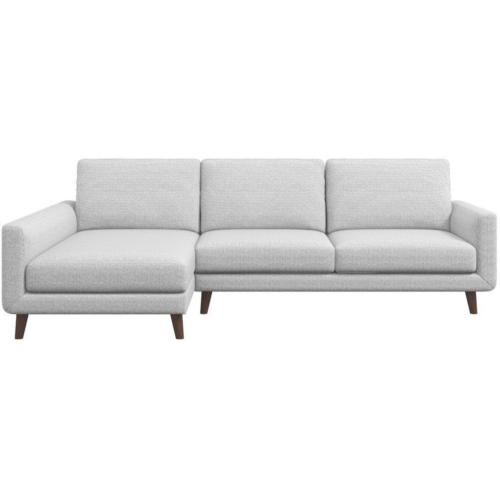 Bellaire Sectional Sofa - Light Grey Left  Facing | MidinMod | TX | Best Furniture stores in Houston